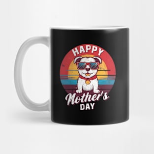 HapMother'S Day With Cut Dog Quote Moms Mug